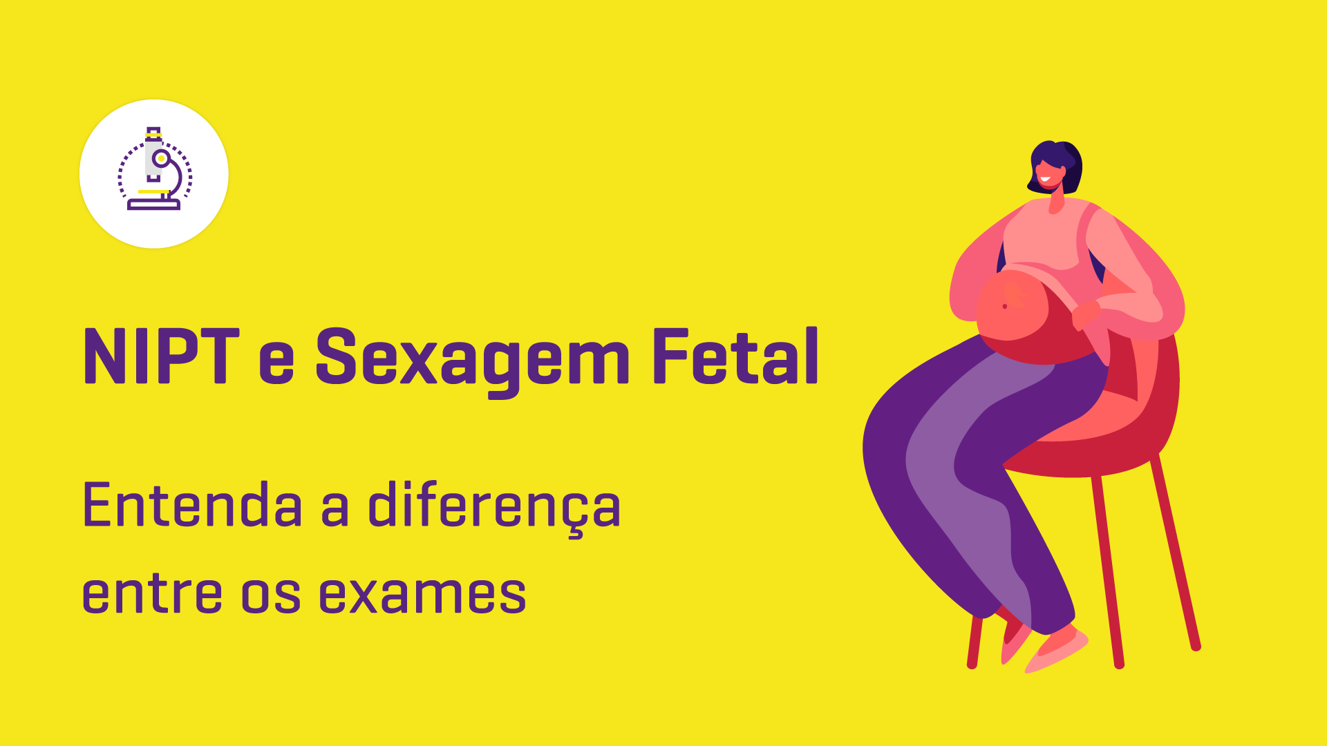Qual a diferença entre a sexagem fetal e o NIPT?